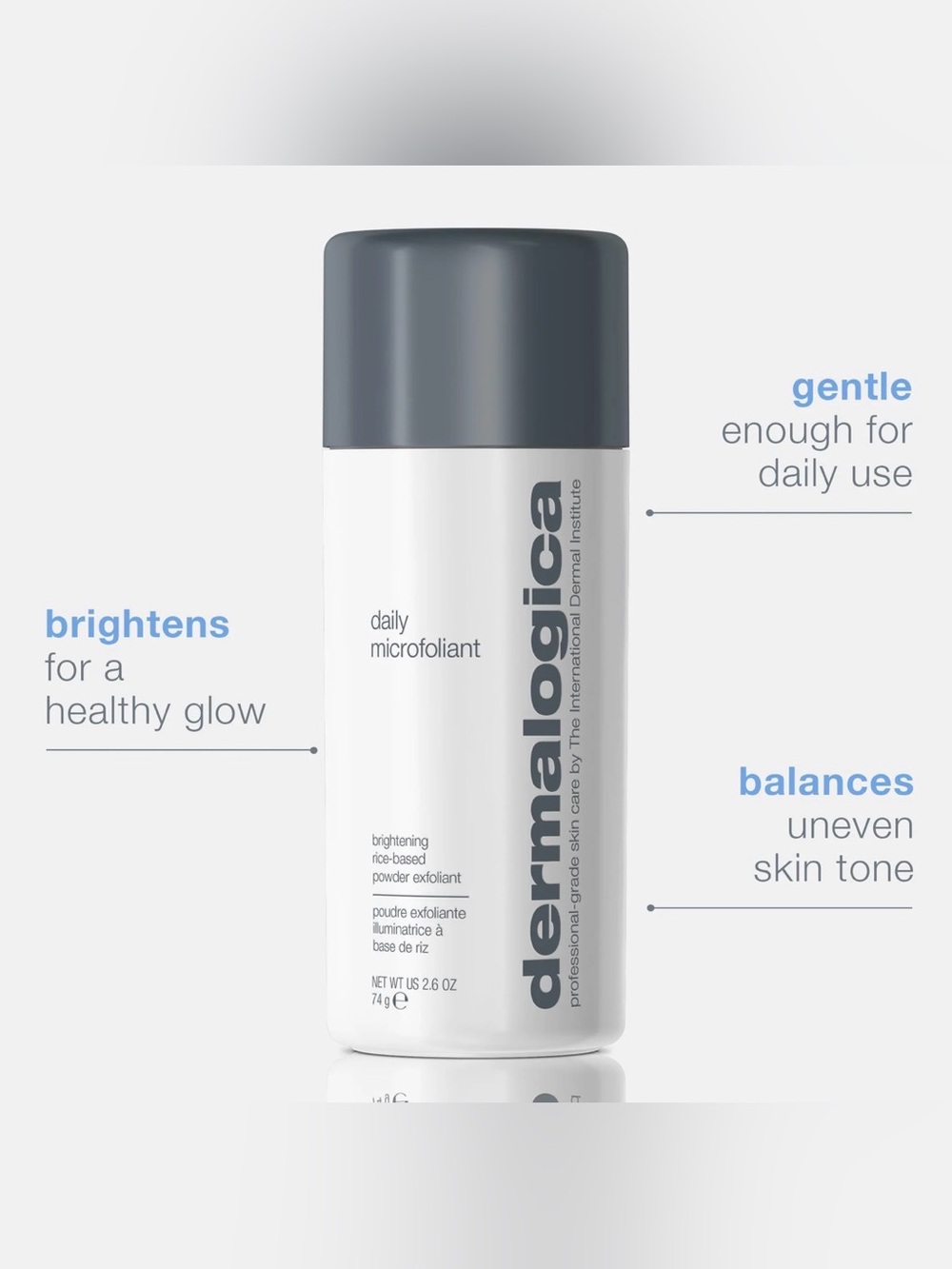 dermalogica White & Gray Daily Microfoliant Exfoliant- NIB